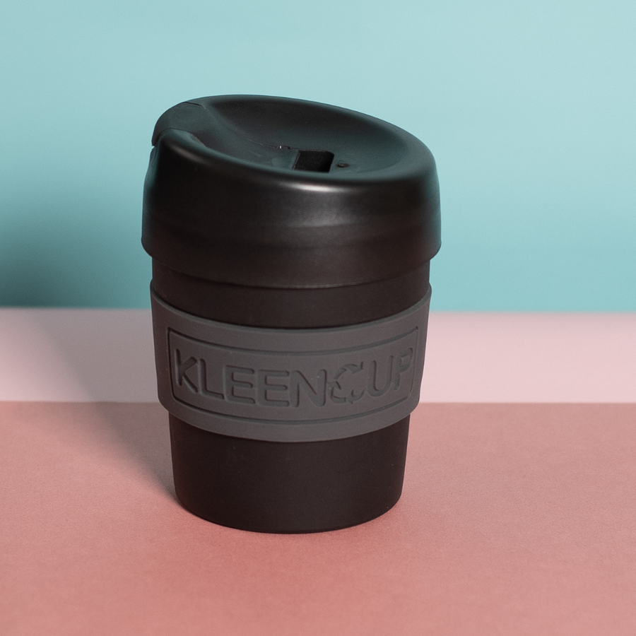 KleenCup - Resuable cup - Black - 295 ML