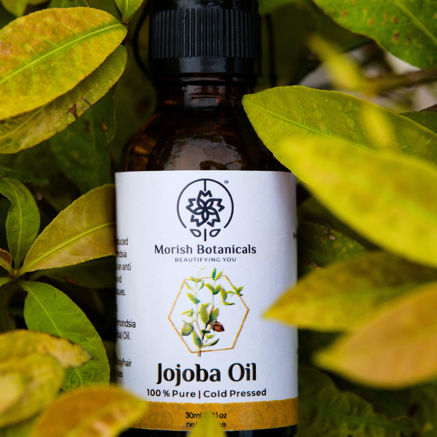 Morish Botanicals - Jojoba Oil, 30ml(Cold Pressed Golden Jojoba oil)