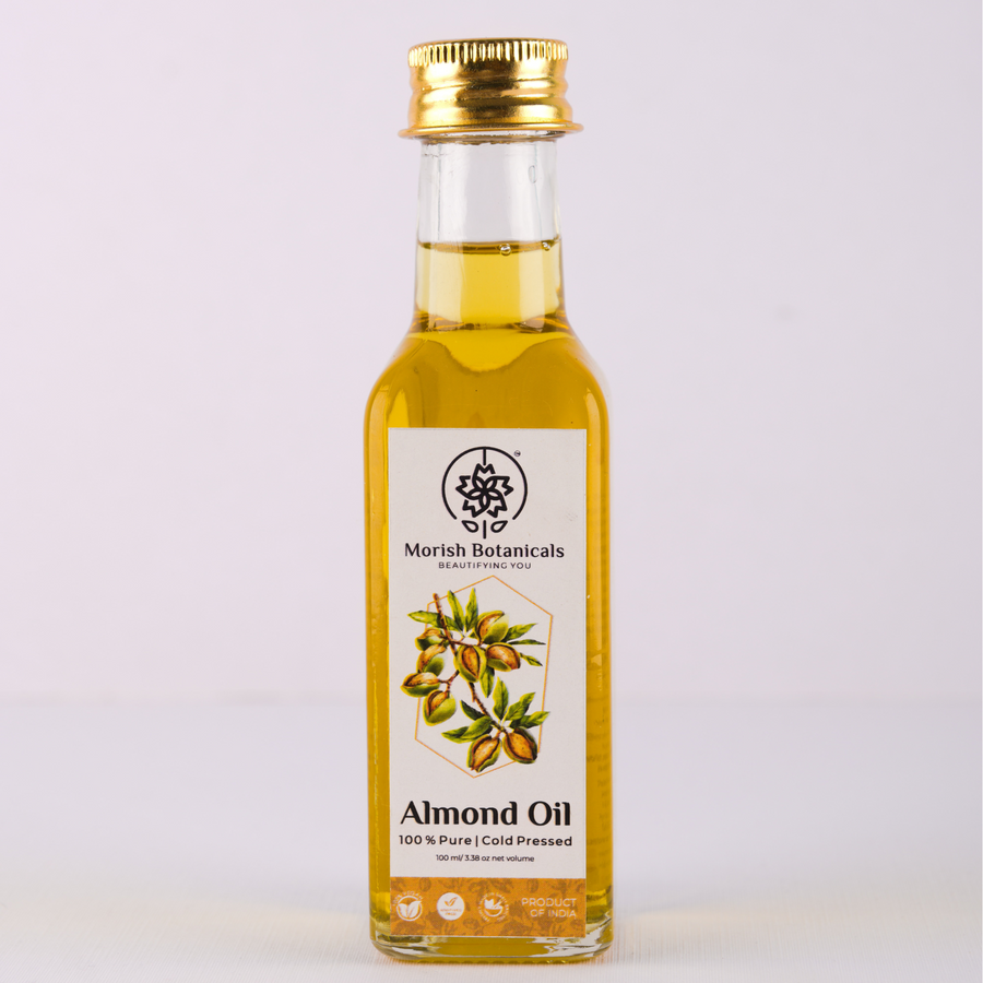 Morish Botanicals - Sweet Almond Oil (100ml, Cold pressed)