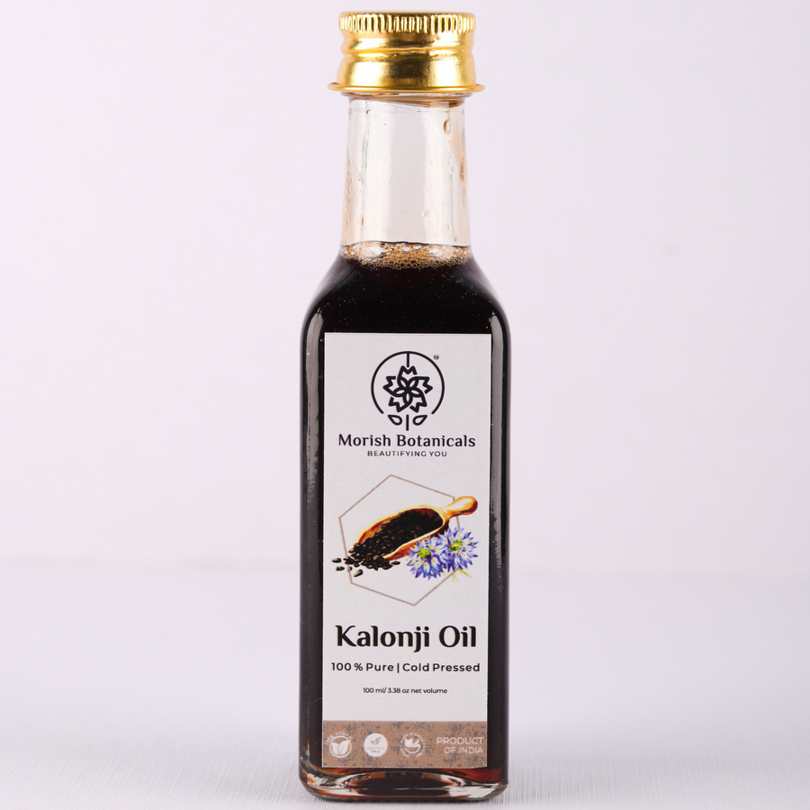 Morish Botanicals - Kalonji Oil, 100ml ( Cold Pressed Nigella Seed Oil)