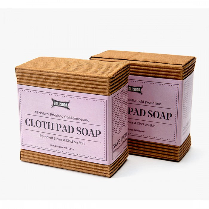 Golisoda Probiotic Cloth Pad Soap- Diaper Soap-90g (pack of 2)