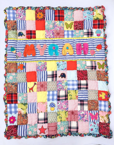 Use Me Works - Baby Quilt