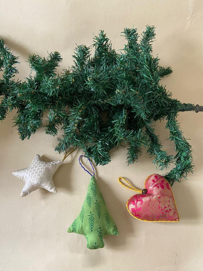 Oh Scrap Madras - Christmas Ornaments Set - Medium size