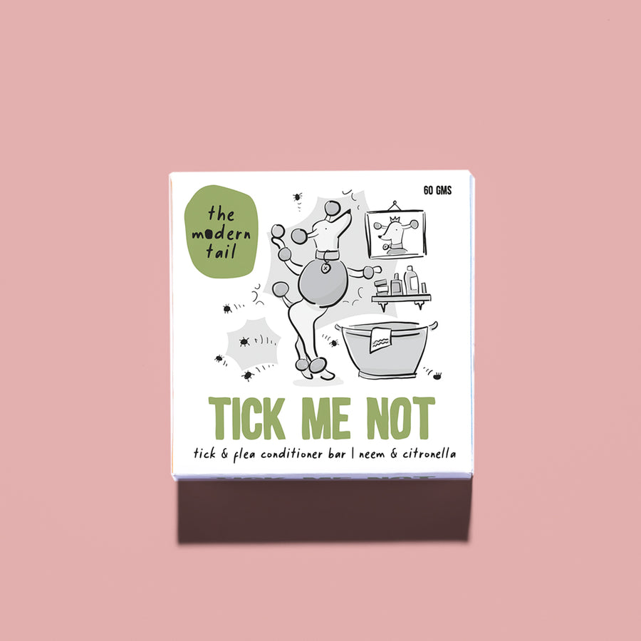 TheModernTail Tick Me Not - Tick and Flea Conditioner Bar for Dogs