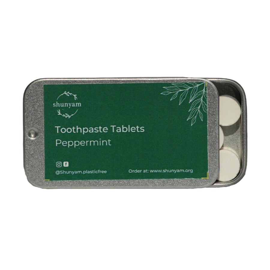 Shunyam - Toothpaste Tablets - Travel Pack ( 30 Tabs)